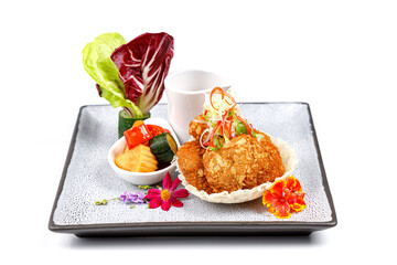 Deep Fried Shrimp Cake