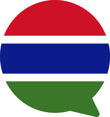 The Gambia Falg on Chat Icon