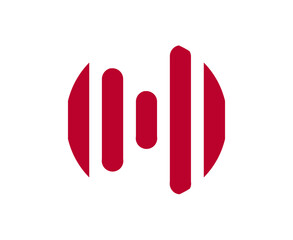 Japan flag on Puzzle icon