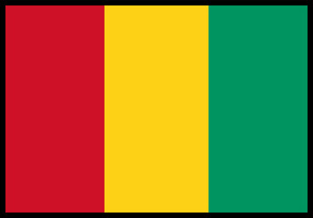 Guinea Flag rectangle Icon