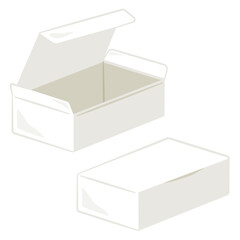 長方形の空箱セット2