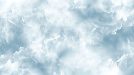 Azure sky canvas: a breathtaking vista of blue sky adorned with majestic clouds