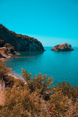 Obraz premium island in the region sea