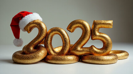 Obraz premium happy new year 2025