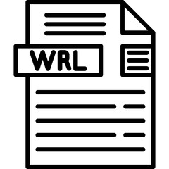 WRL File Format Icon