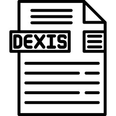 DEXIS File Format Icon