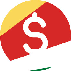 Seychelles Flag on US Dollars