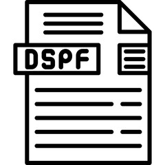 DSPF File Format Icon