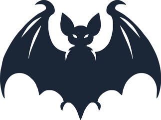 Bat icon. Bat animal simple icon. Halloween bat icon.