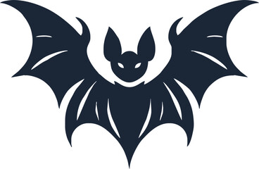 Bat icon. Bat animal simple icon. Halloween bat icon.
