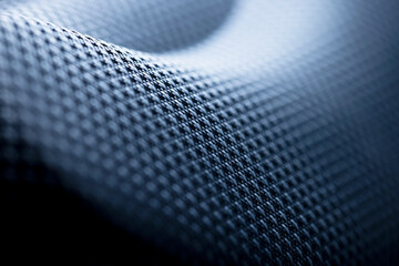 Close-up Texture of Woven Fabric Material