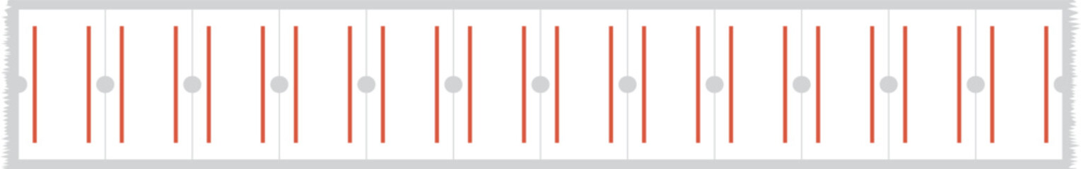 Self-adhesive green paper price tag. Blank price label. Sticker to indicate the expiration date. 
