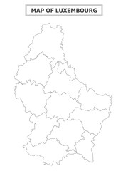 European Country Geography Political map. Political map of country with capital, province or state capital, major cities and town.