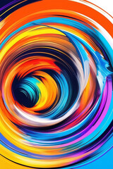 A vibrant digital artwork that captures.