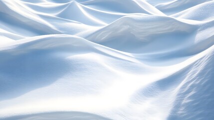 Clean white snowdrift texture pattern. subtle abstract winter background