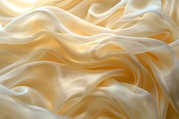 Obraz premium A close up photo of a white fabric
