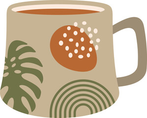 Boho Mug Illustration