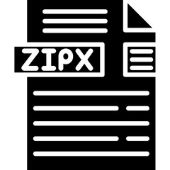 ZIPX File Format Icon