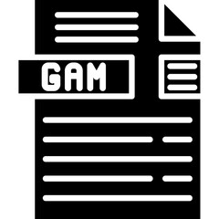 GAM File Format Icon