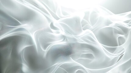 Obraz premium White abstract holographic background 