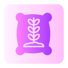 wheat gradient icon