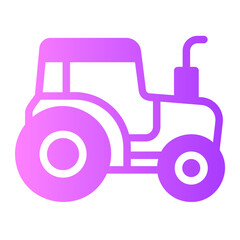 tractor gradient icon