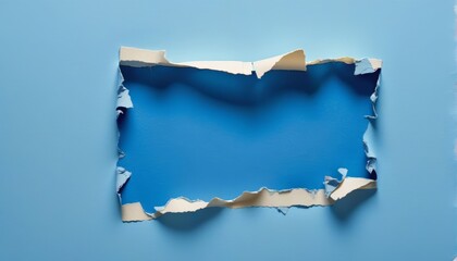 paper on blue