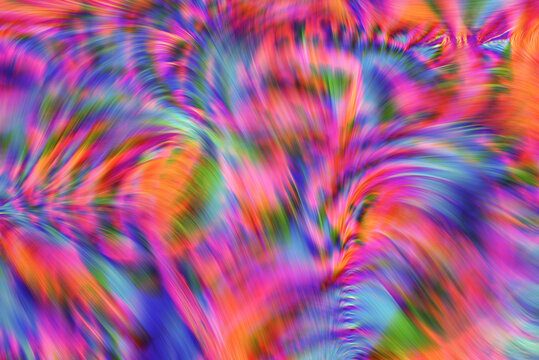 Vibrant abstract blurred background with swirl patterns