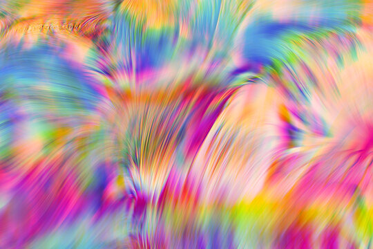 Vivid abstract blur for bright background design