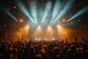 Concert Crowd Celebration