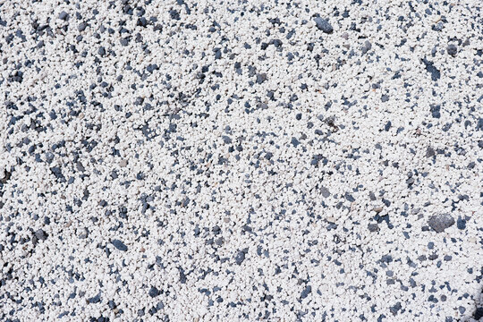 Popcorn Beach in Fuerteventura with unique coral sand texture