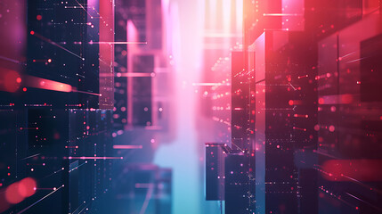 Fototapeta premium technology banner