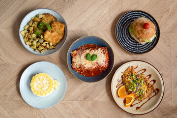 Assorted Dishes