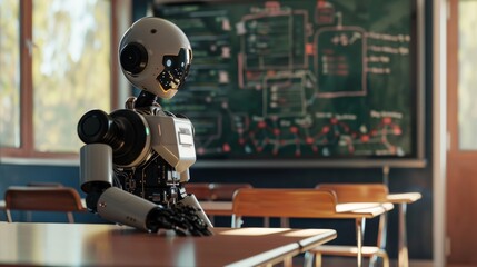 Humanoid Robot in a Classroom Setting