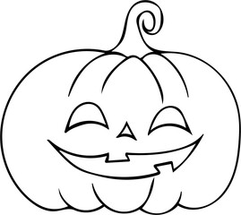 Colorful Halloween illustrations of pumpkin, bat, cat, and spooky cauldron.


