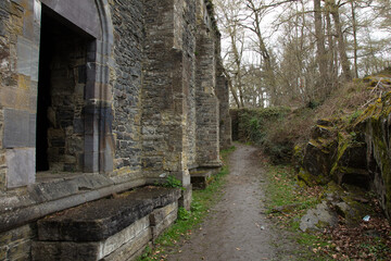 Ruin of Villers Abbey former Cistercian abbey located in Belgium