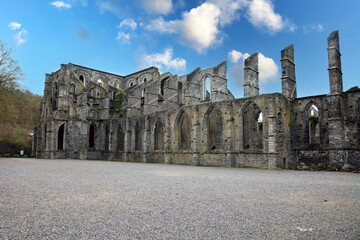 Ruin of Villers Abbey former Cistercian abbey located in Belgium