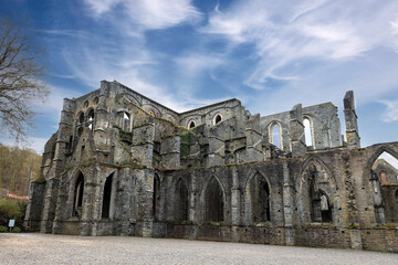 Ruin of Villers Abbey former Cistercian abbey located in Belgium