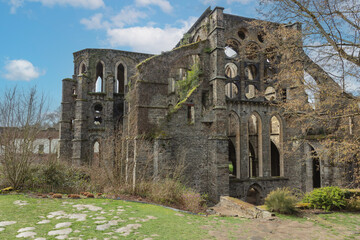Ruin of Villers Abbey former Cistercian abbey located in Belgium