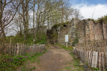 Ruin of Villers Abbey former Cistercian abbey located in Belgium
