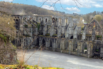 Ruin of Villers Abbey former Cistercian abbey located in Belgium