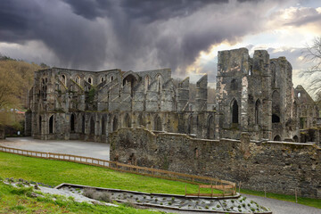 Ruin of Villers Abbey former Cistercian abbey located in Belgium