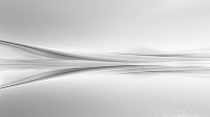 Calm Abstract Waves in Soft White Tones