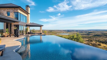 Stunning Modern Villa with Infinity Pool and Scenic View