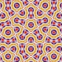 Abstract geometric pattern with vibrant colors