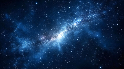 Fototapeta premium 満天の星が輝く夜空