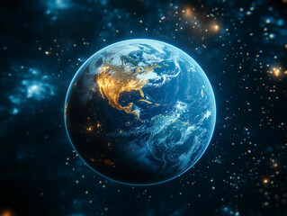 Obraz premium earth in space