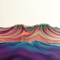 abstract background with waves