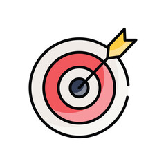 Business Goal vector icon