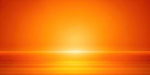 Orange abstract background with gradient reflection